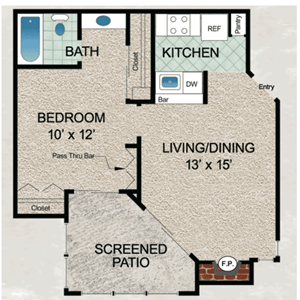 Floorplan Photos Gallery 1x1